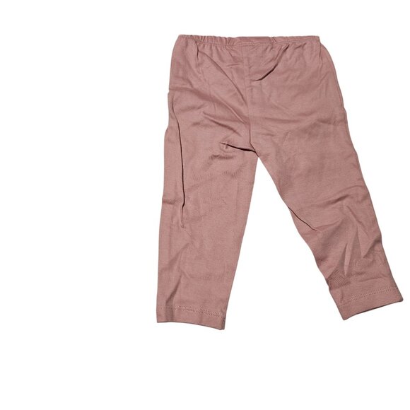 Carters Baby Girl Size 6-9M Floral & Stripe 4 Piece Set Bodysuit Legging Jeans - Picture 4 of 8